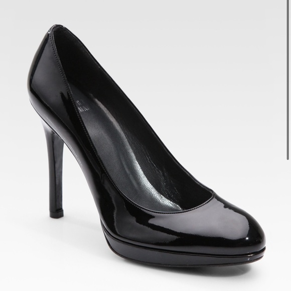 Stuart Weitzman Platswoon Platform Pump in Port - Picture 1 of 11